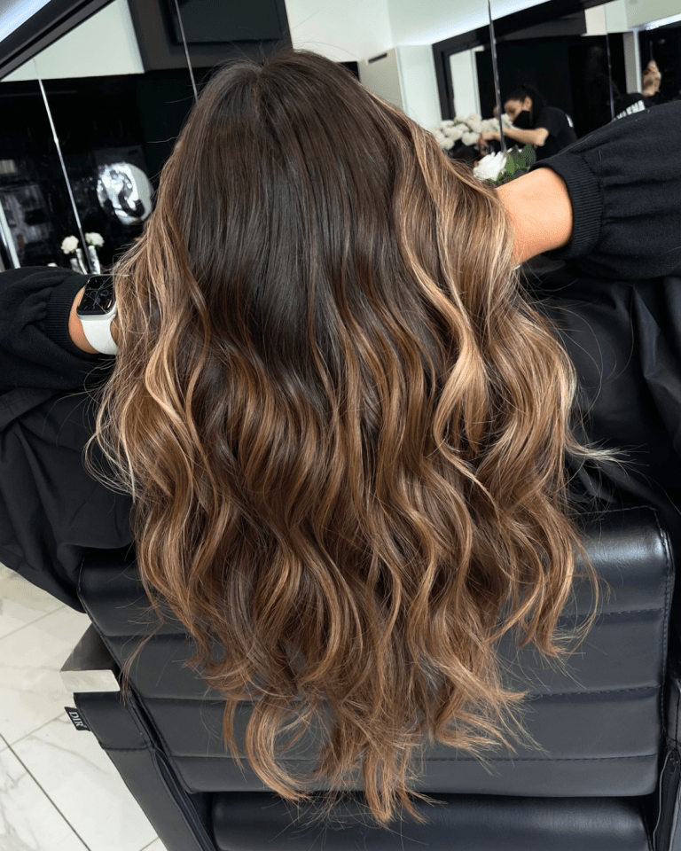 Airtouch hair colouring result at Shique London Kensington