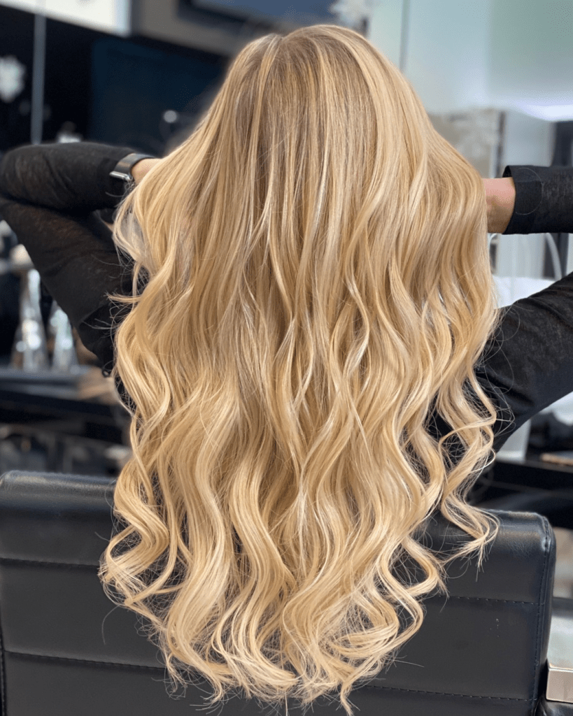 Full head highlights hair colouring at Shique London Kensington